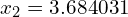 x_2 = 3.684031