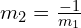 m_2 = \frac{-1}{m_1}