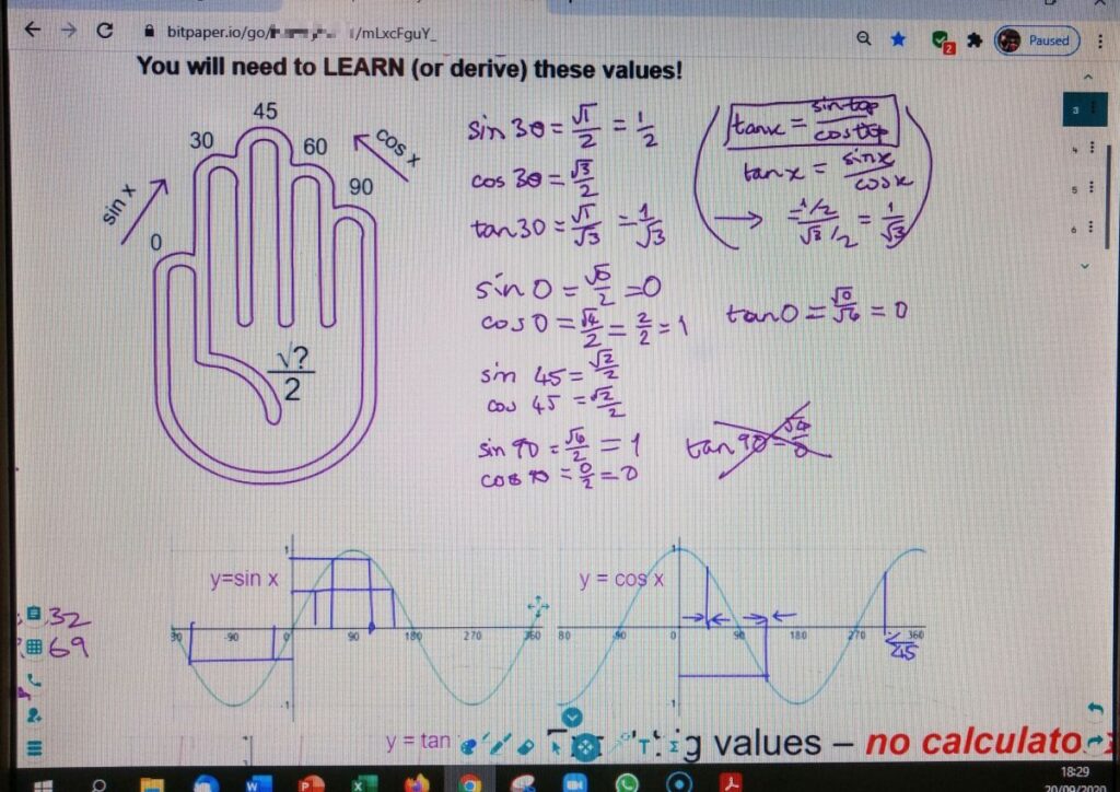 Online tuition - BitPaper screenshot