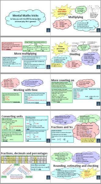 Free stuff - Mental maths tricks