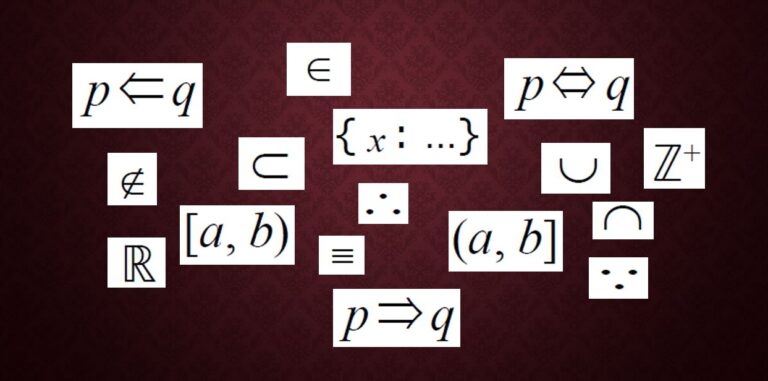 Mathematical Notation You Need For A-level | B28 Maths Tutor