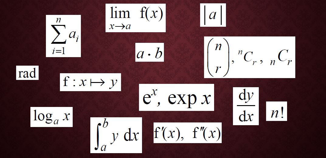 More Mathematical Notation You Need For A level B28 Maths Tutor