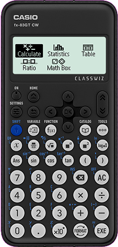 The new Casio Classwiz CW calculators B28 Maths Tutor