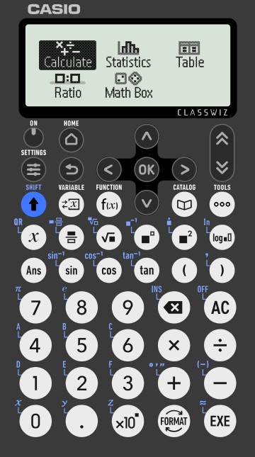 fx-83/85 GT CW calculator
(old GCSE model)