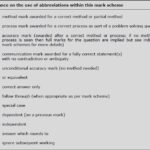 How to interpret a Maths mark scheme – Part 2